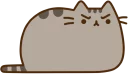 😠-Pusheen, Telegram Sticker