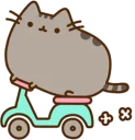 🚲-Pusheen, Telegram Sticker