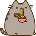 🍝-Pusheen, Telegram Sticker