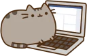 💻-Pusheen, Telegram Sticker