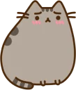 😥-Pusheen, Telegram Sticker