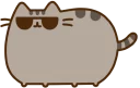 😎-Pusheen, Telegram Sticker