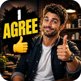 👍-Chatting Hub @english_world_chatting, Telegram Sticker