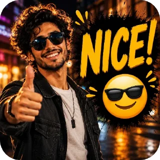 😎-Chatting Hub @english_world_chatting, Telegram Sticker