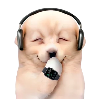 😮‍💨-doggies by @normtips, Telegram Sticker
