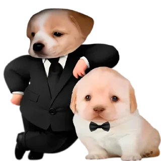 😎-doggies by @normtips, Telegram Sticker