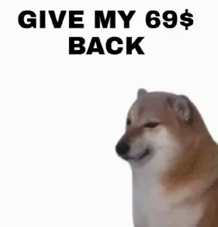 😭-Cheems @LegendaryKeys, Telegram Sticker