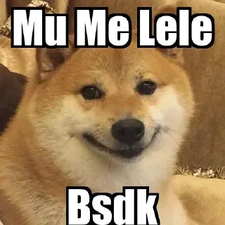 😒-Cheems @LegendaryKeys, Telegram Sticker