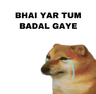 😭-Cheems @LegendaryKeys, Telegram Sticker