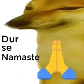 🙏-Cheems @LegendaryKeys, Telegram Sticker
