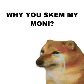 😭-Cheems @LegendaryKeys, Telegram Sticker