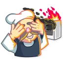🙈-Chef Gustav, Telegram Sticker