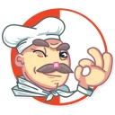 👌-Chef Gustav, Telegram Sticker