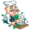 💵-Chef Gustav, Telegram Sticker