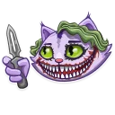 🔪-Cheshire Cat, Telegram Sticker
