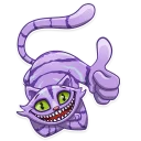 👍-Cheshire Cat, Telegram Sticker