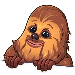 🥺-Chewbacca, Telegram Sticker