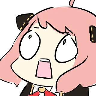 😧-Anya Forger, Telegram Sticker