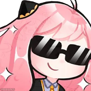 😎-Anya Forger, Telegram Sticker