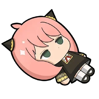 😐-Anya Forger, Telegram Sticker
