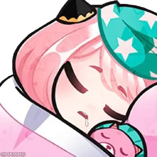 😴-Anya Forger, Telegram Sticker