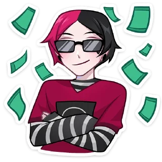 🤑-Чич (@TgSticker), Telegram Sticker