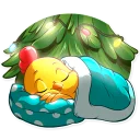 😴-Chicken Chuu, Telegram Sticker