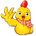 👋-Chicken Chuu, Telegram Sticker