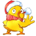 😨-Chicken Chuu, Telegram Sticker