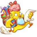 🏃-Chicken Chuu, Telegram Sticker