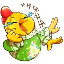 😂-Chicken Chuu, Telegram Sticker