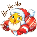 🎅-Chicken Chuu, Telegram Sticker