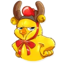 😑-Chicken Chuu, Telegram Sticker