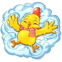 👼-Chicken Chuu, Telegram Sticker