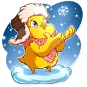 ❄-Chicken Chuu, Telegram Sticker
