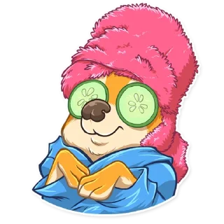 🧖‍♂️-Chihuahua Chica, Telegram Sticker