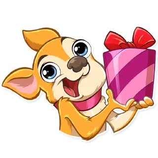 🎁-Chihuahua Chica, Telegram Sticker