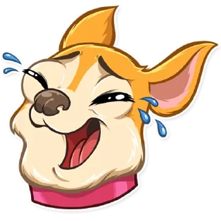 😂-Chihuahua Chica, Telegram Sticker