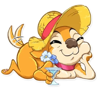 ☺️-Chihuahua Chica, Telegram Sticker
