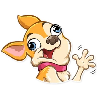 👋-Chihuahua Chica, Telegram Sticker