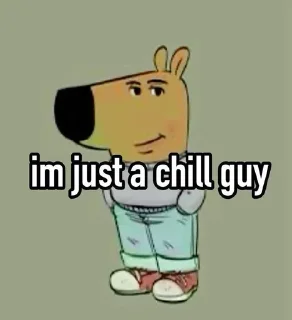 Chillguy @stiker_memee :: @fStikBot