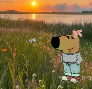 🌟-Chillguy @stiker_memee :: @fStikBot, Telegram Sticker