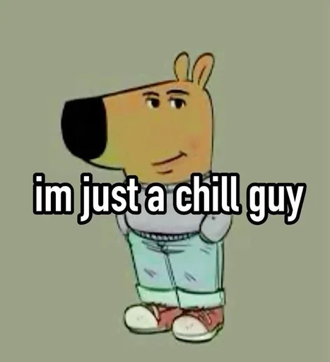 Chillguy @stiker_memee :: @fStikBot, telegram sticker