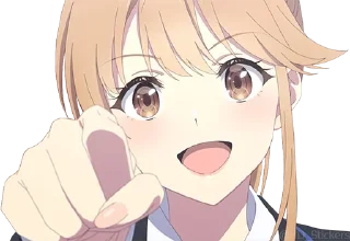 👊-@HD_Stickers Chitose Is in the Ramune Bottle P1, Telegram Sticker
