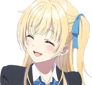 😄-@HD_Stickers Chitose Is in the Ramune Bottle P1, Telegram Sticker