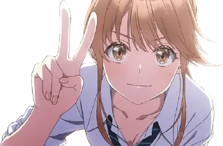✌-@HD_Stickers Chitose Is in the Ramune Bottle P1, Telegram Sticker
