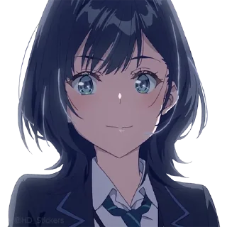😆-@HD_Stickers Chitose Is in the Ramune Bottle P1, Telegram Sticker