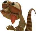 😣-Mi la D, Telegram Sticker