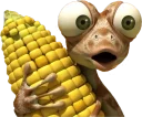 😱-Mi la D, Telegram Sticker