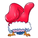 👍-Chris the Bullfinch, Telegram Sticker